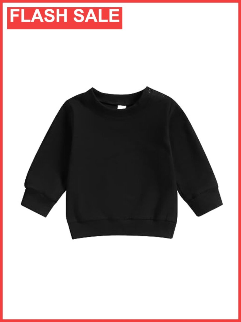 Toddler Unisex Long Sleeve Crewneck Pullover Sweatshirt Sweater